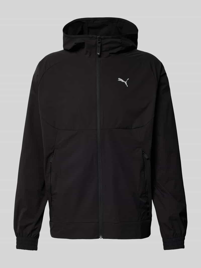 PUMA PERFORMANCE Softshell-jack met logoprint model 'PUMATECH'