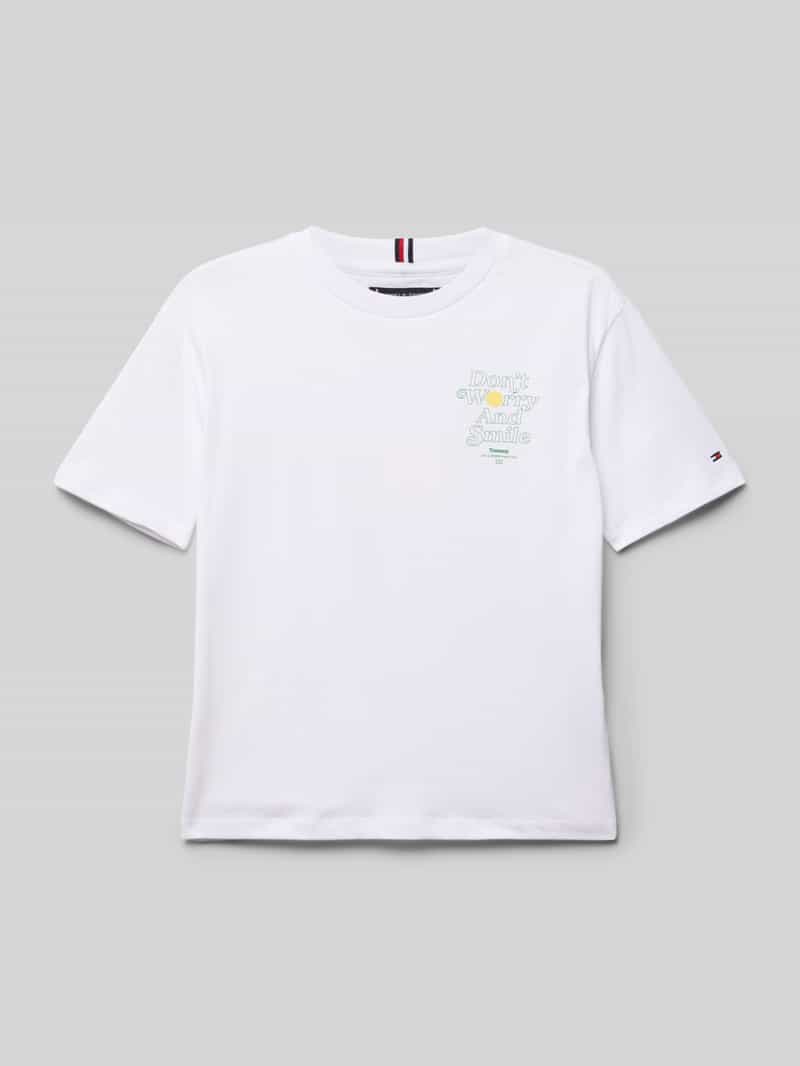 Tommy Hilfiger Teens T-shirt met statementprint