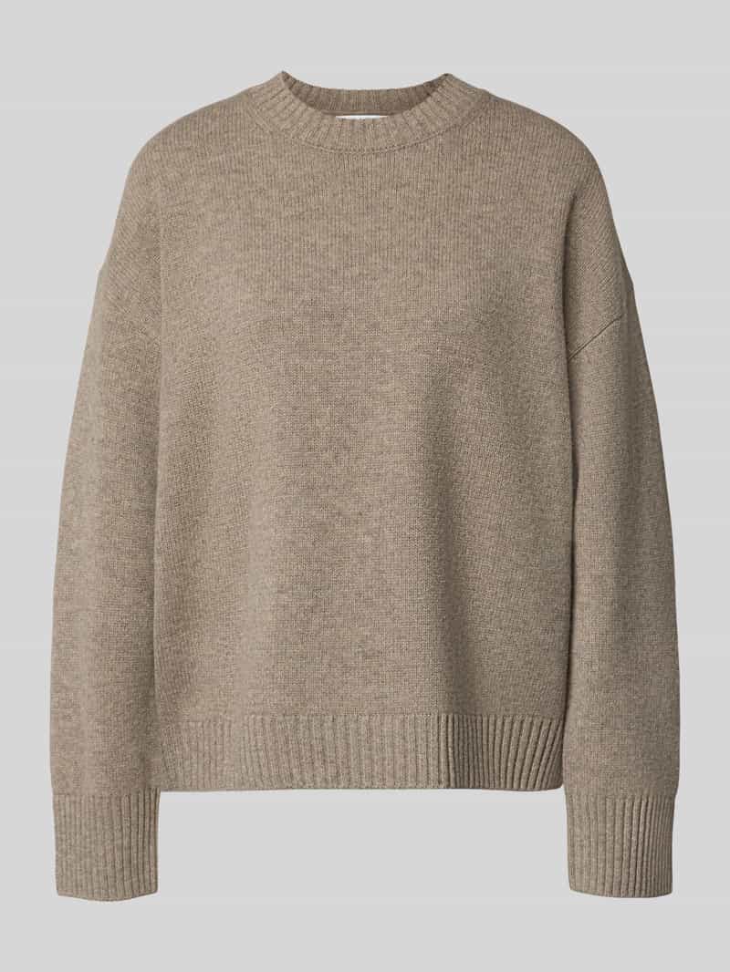 Regular fit pullover van wolmix met kasjmier-aandeel