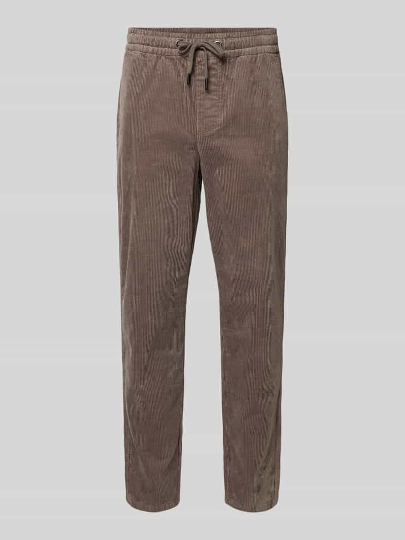 Only & Sons Tapered corduroy broek van katoenmix model 'LINUS'