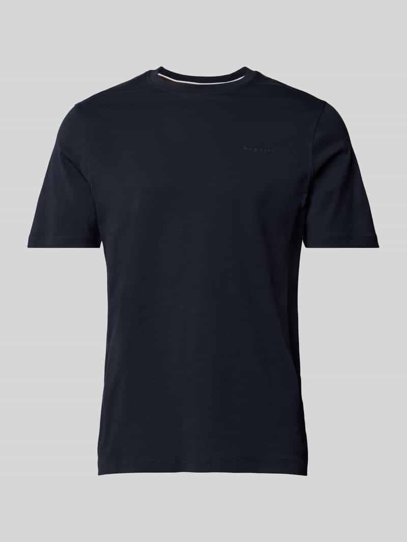 Bugatti T-shirt met labelprint