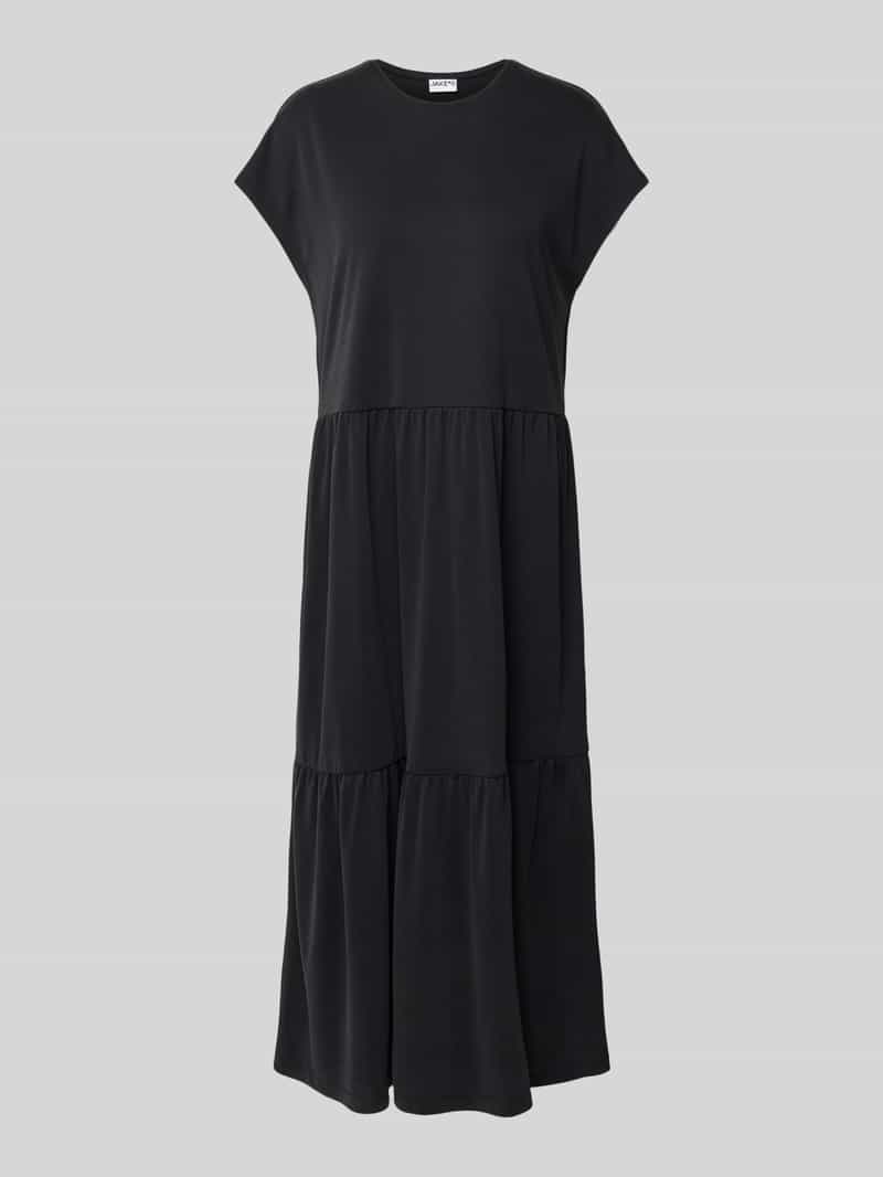 Jake*s Casual T-shirtjurk met laagjeslook