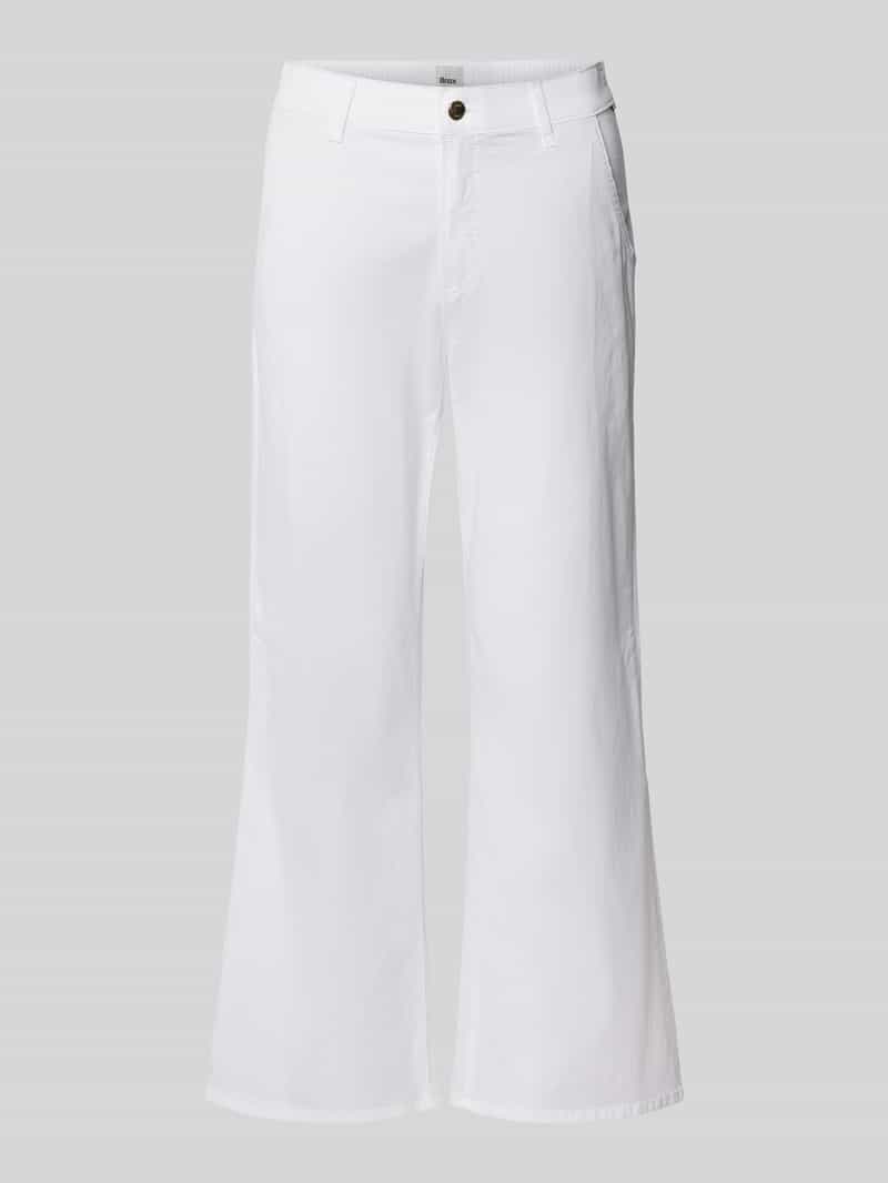 BRAX Flared stoffen broek met verkort model 'STYLE.MAINE'