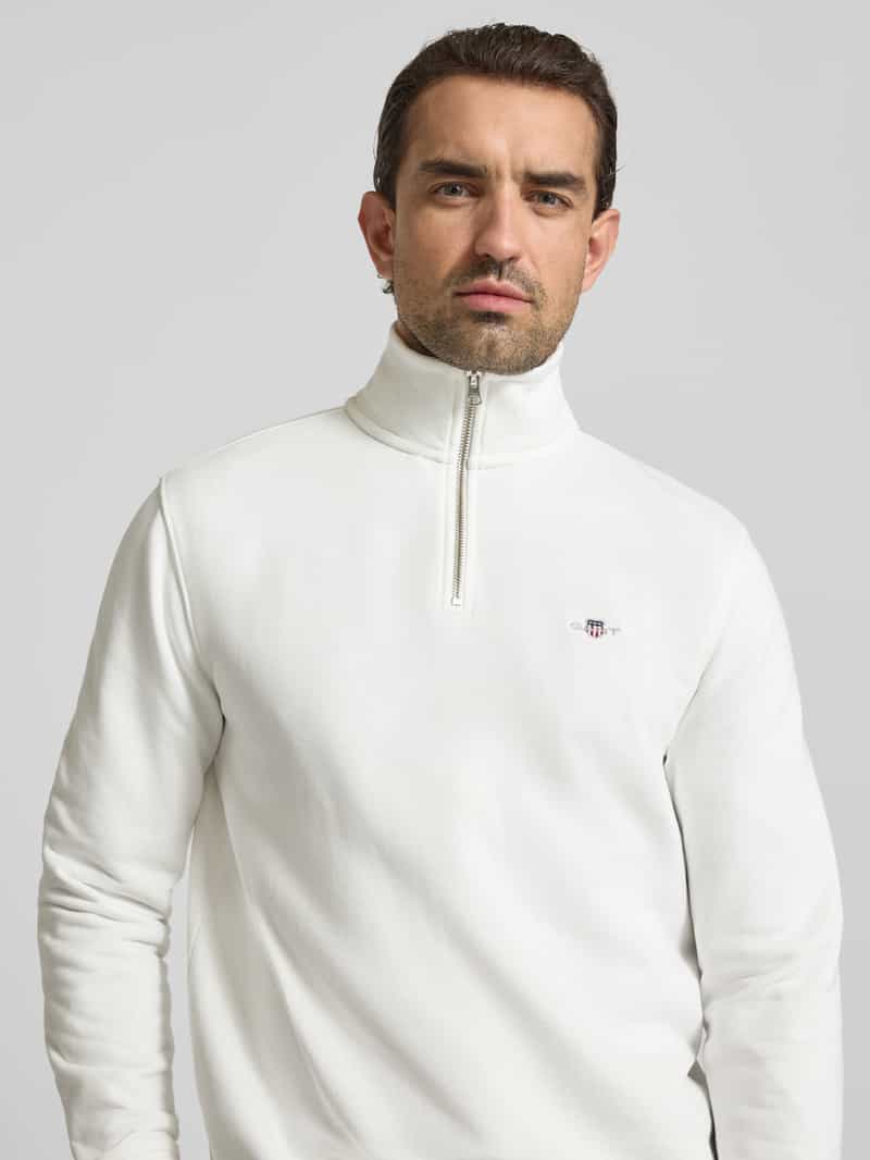 Gant Sweatshirt met opstaande kraag