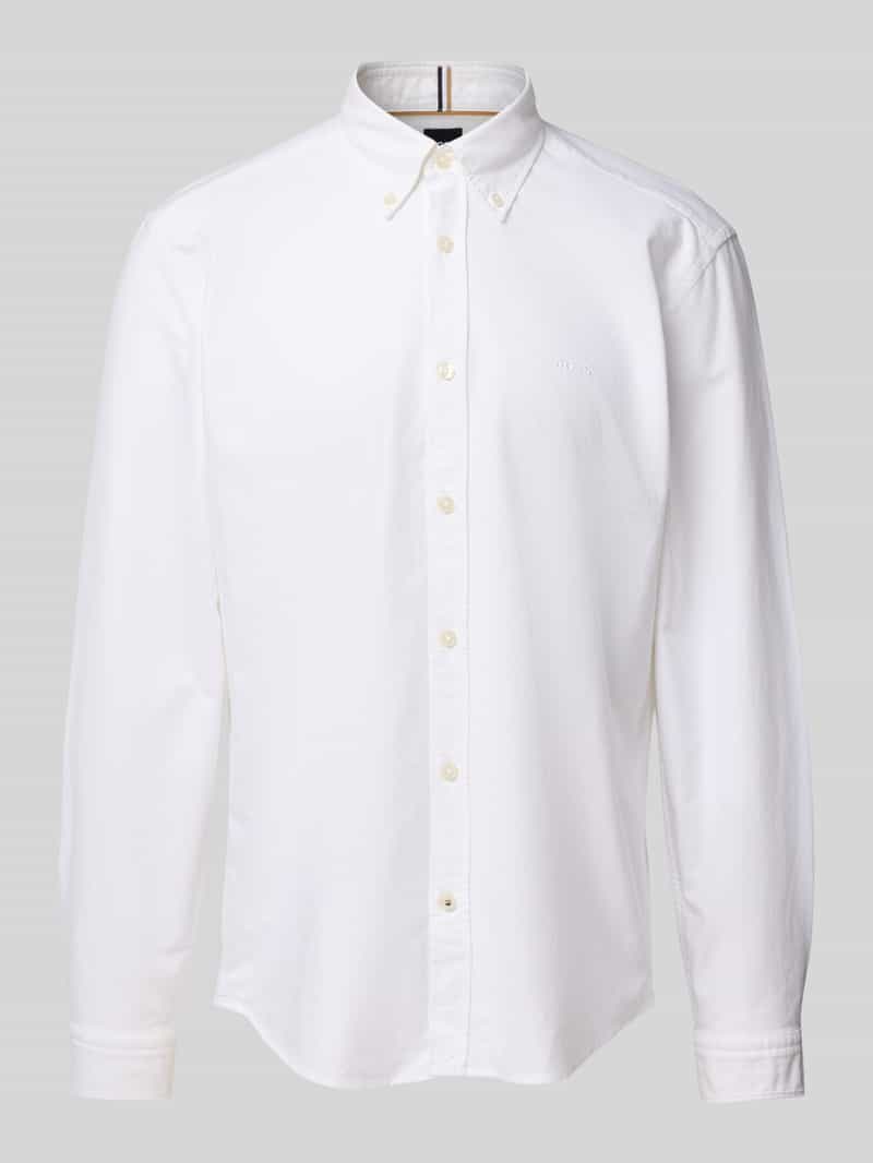 Boss Regular fit zakelijk overhemd met button-downkraag model 'Liam'