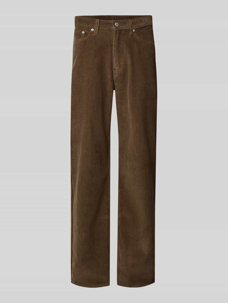 Levi's Straight fit corduroy broek in 5-pocketmodel model '565'