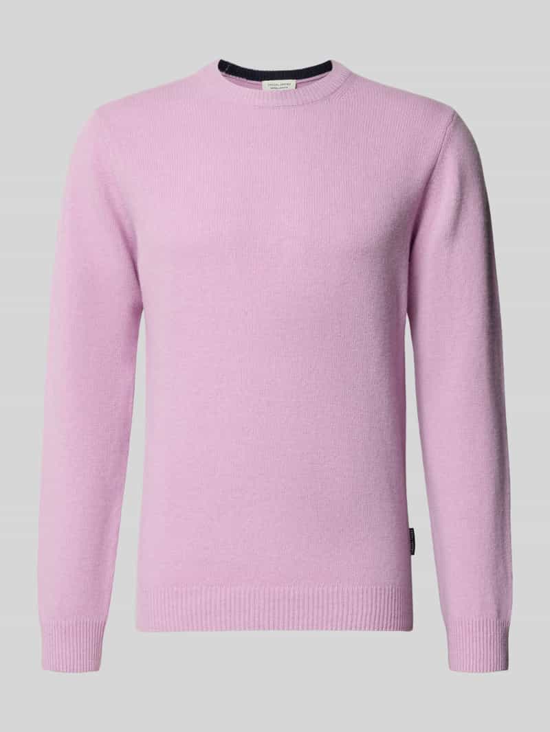 Casual friday Gebreide pullover met ronde hals model 'KARL'