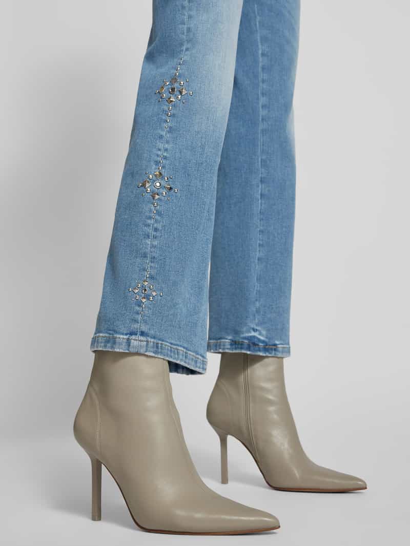 CAMBIO Regular fit jeans met verkort model 'FRANCESCA'
