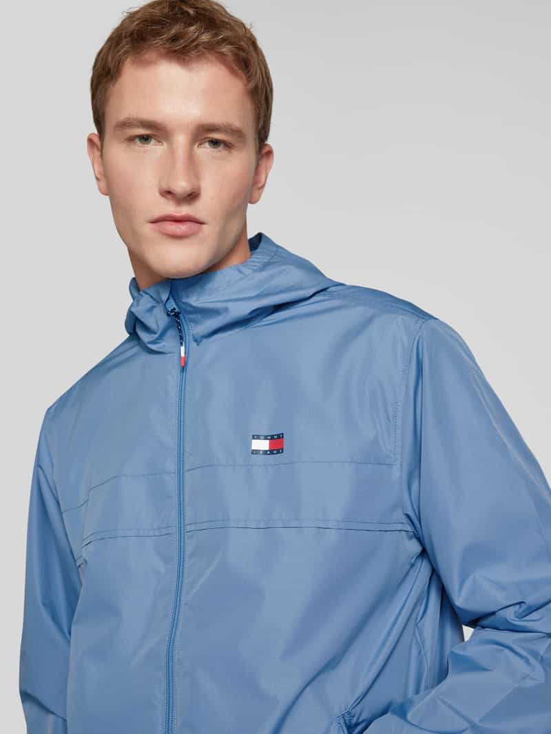 Tommy Jeans Jack met logodetail model 'FLEECE LINED CHICAGO'