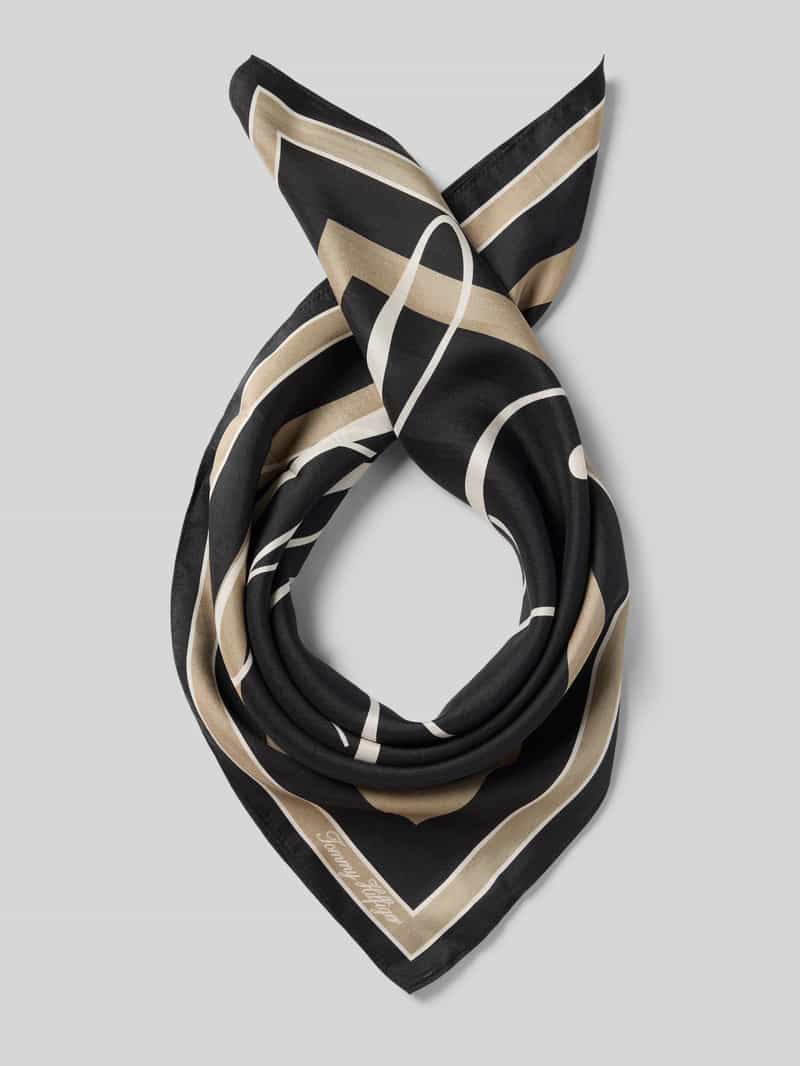 Tommy Hilfiger Sjaaltje TH HERITAGE SCRIPT SILK SCARF