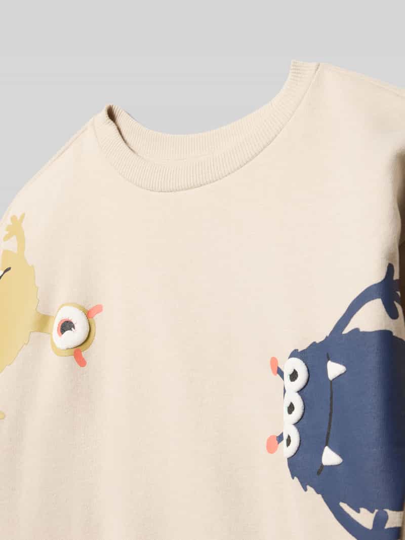 BLUE SEVEN Sweatshirt met ribboorden