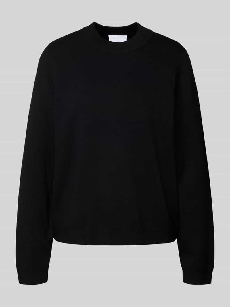 Jake*s Collection Gebreide pullover met ronde hals