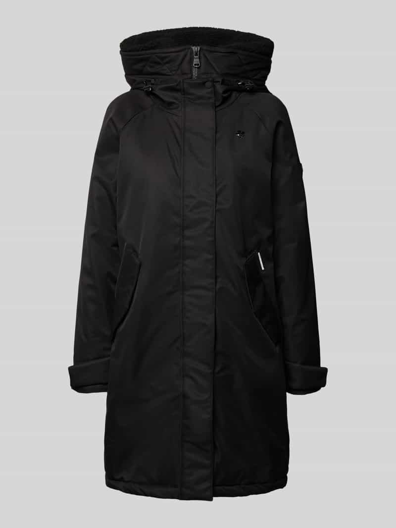 khujo Lange parka met blinde ritssluiting model 'SEMIE2'
