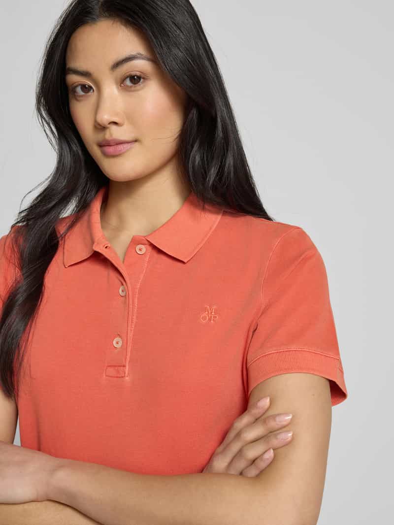 Marc O'Polo Regular fit poloshirt van jersey van lichte piqué