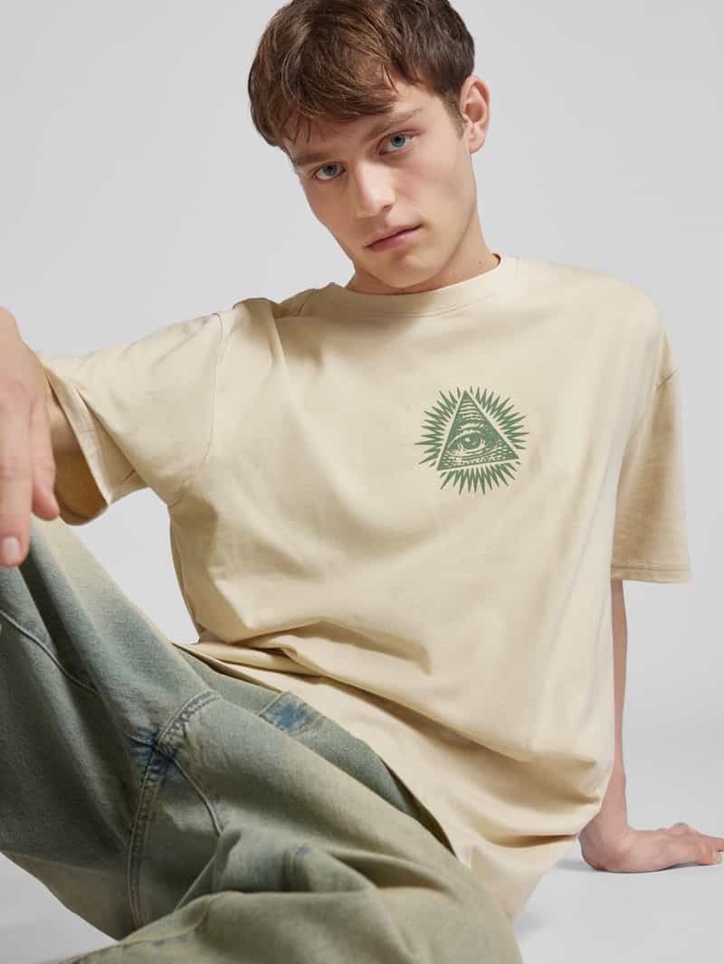 mister tee Oversized T-shirt met motiefprint