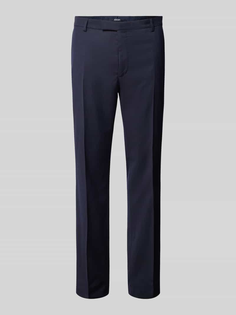 JOOP! Collection Slim fit pantalon met persplooien model 'Blayr'