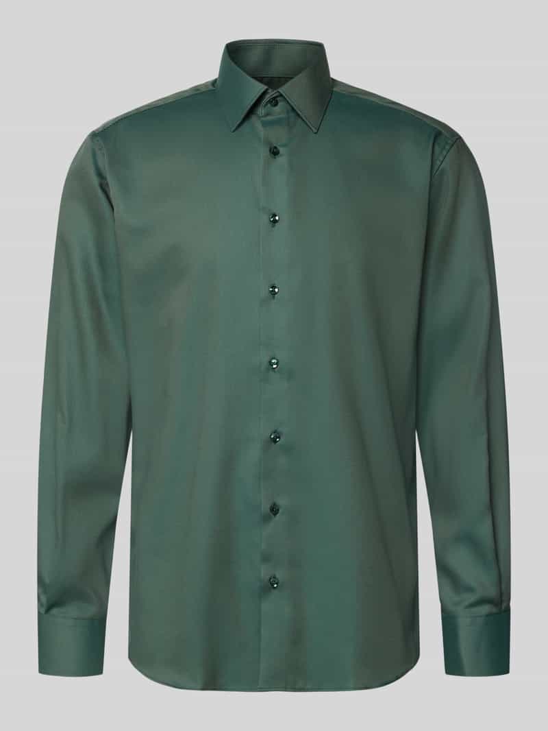 Eterna Modern fit zakelijk overhemd met knoopsluiting