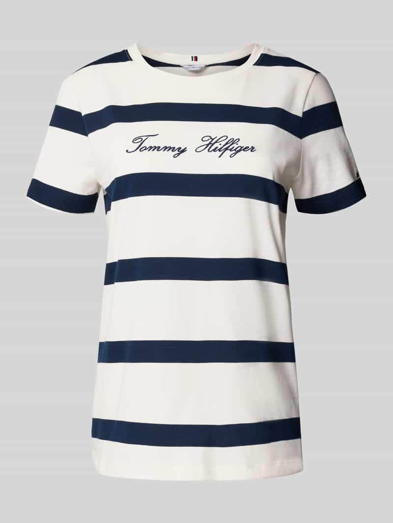 Tommy Hilfiger Regular fit T-shirt van puur katoen