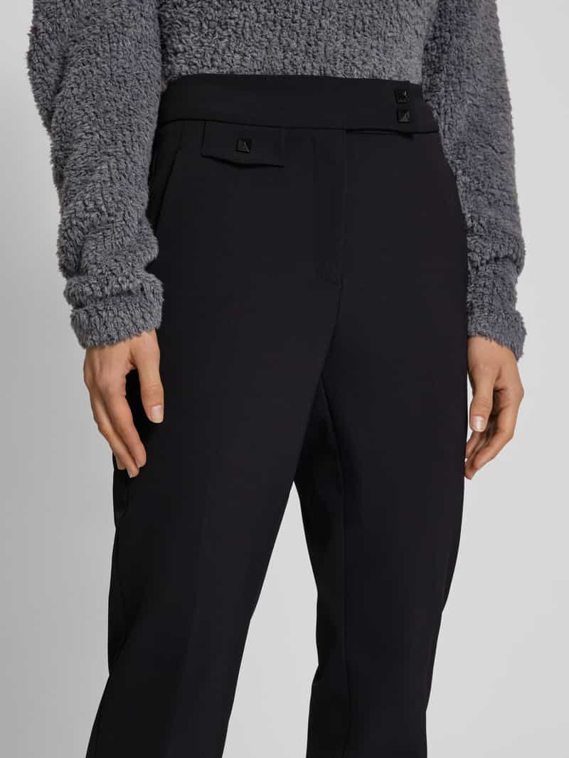 CAMBIO Slim fit stoffen broek in verkorte pasvorm model 'SCARLET'