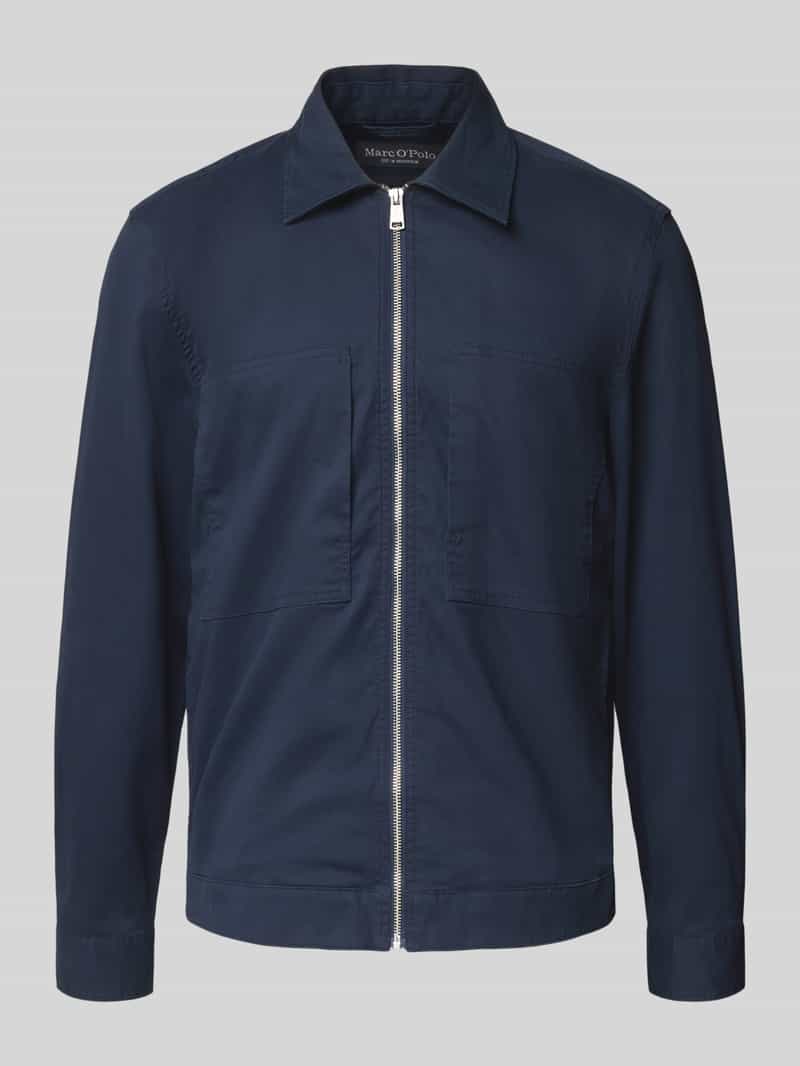 Marc O'Polo Relaxed fit overshirt van katoenmix