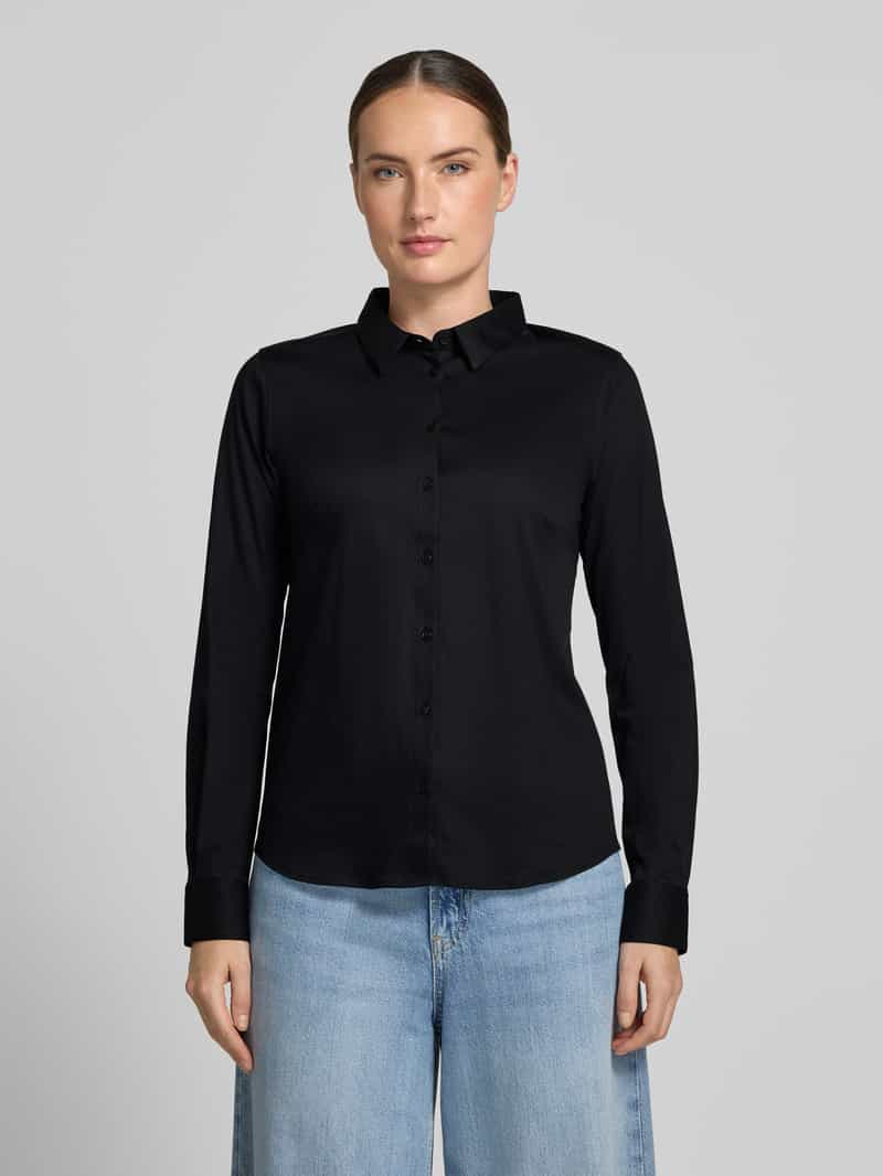 MOS MOSH overhemdblouse met sportmanchetten model 'Tina'