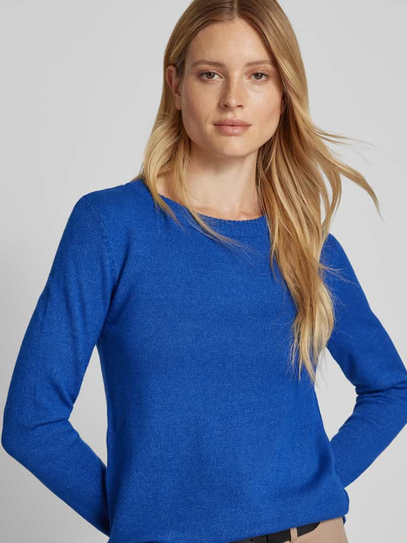 Vila Gebreide pullover met ribboorden model 'Viril'