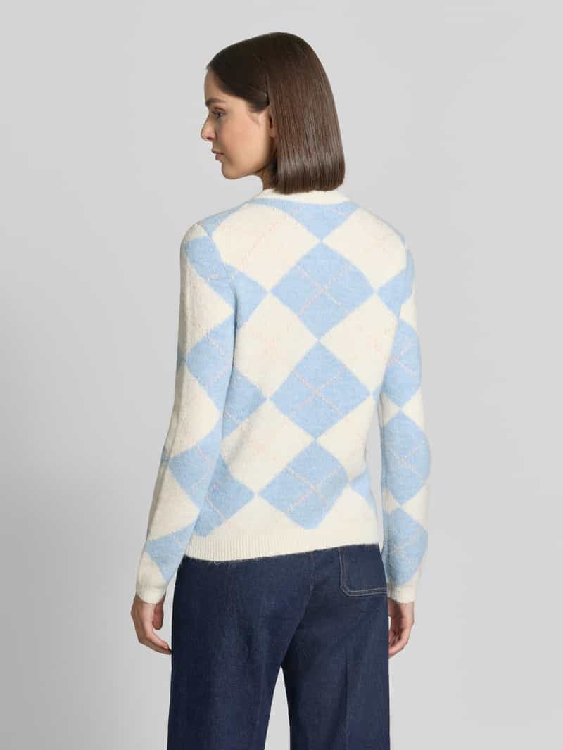 Christian Berg Woman Selection Regular fit gebreid jack met wol