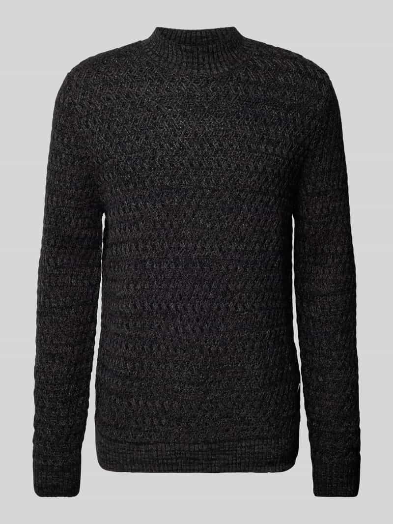 Jack & Jones Premium Gebreide pullover met structuurmotief