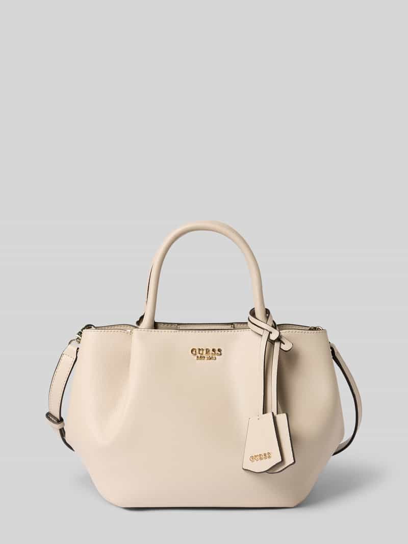 Guess Handtas met logo-applicatie, model 'Amorette'