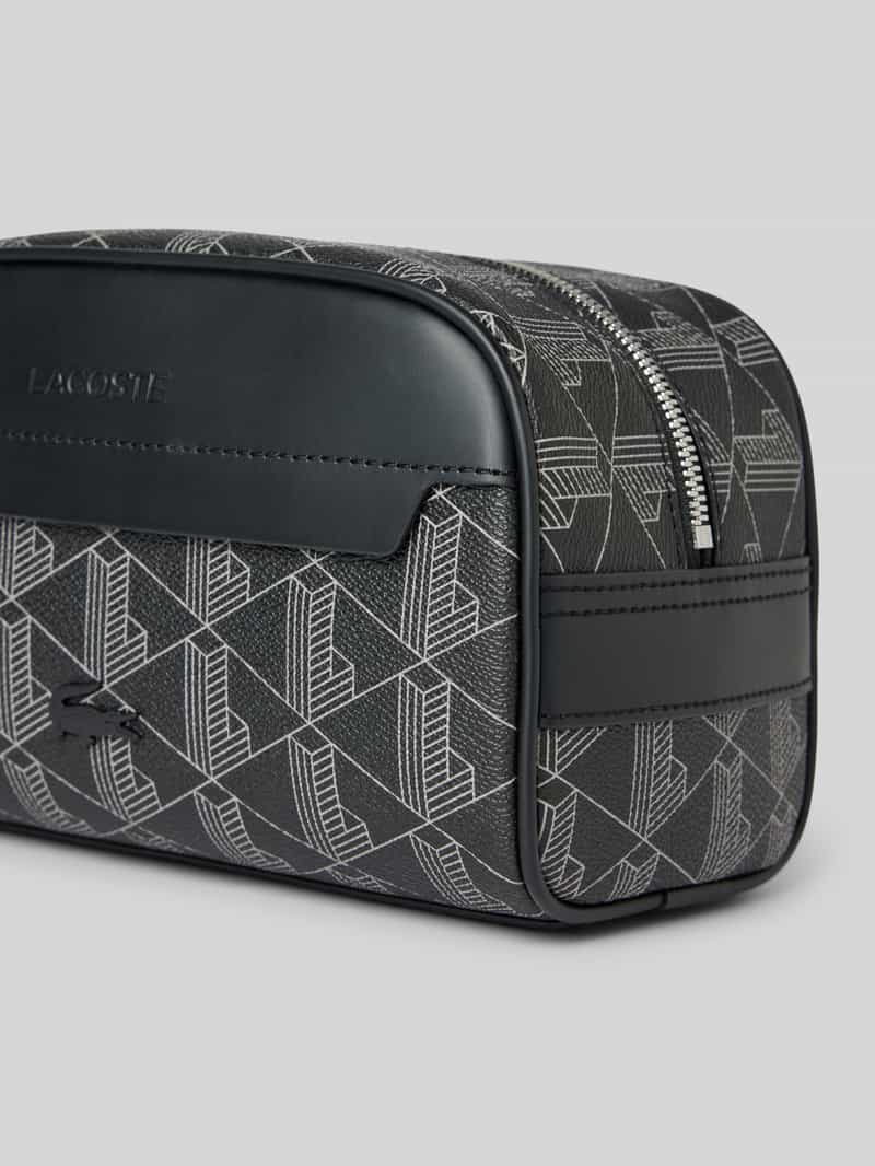 Lacoste Toilettas met labeldetails
