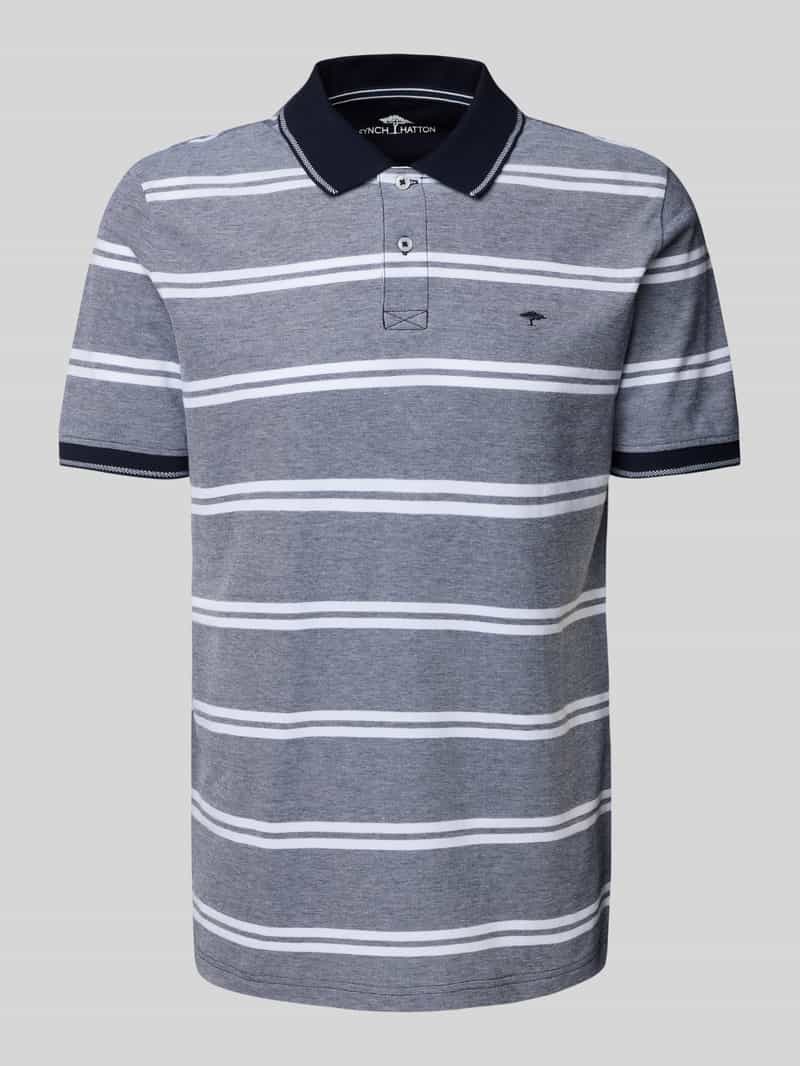 Regular fit poloshirt met logostitching
