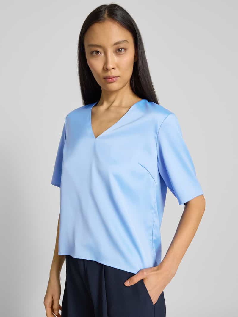 Selected Femme Regular fit blouseshirt met V-hals model 'LENA'