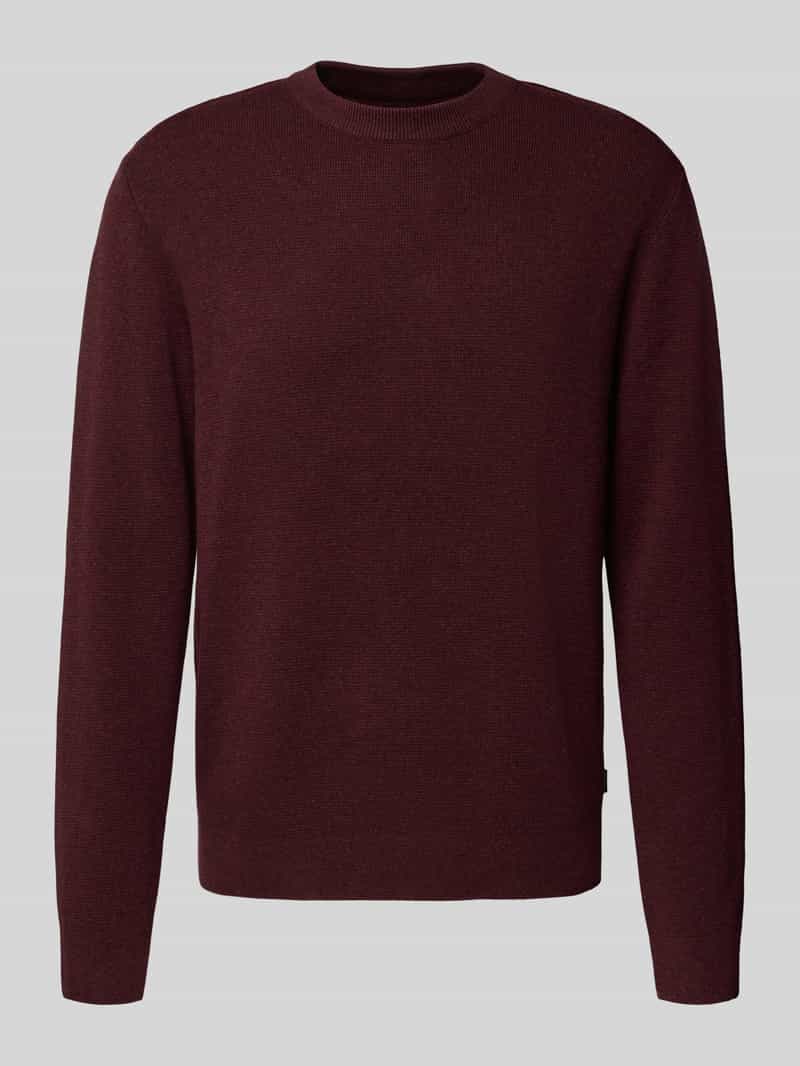 Jack & Jones Premium Gebreide pullover met ribboorden model 'BLAMILANO'