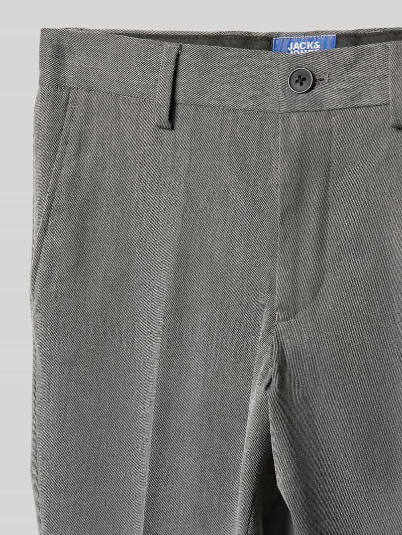 jack & jones Regular fit pantalon met persplooien model 'BUSHWICK ASHTON'