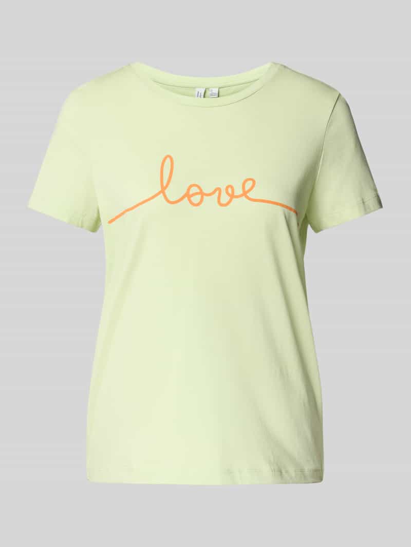 Vero Moda Regular fit T-shirt van puur katoen model 'KAMI'