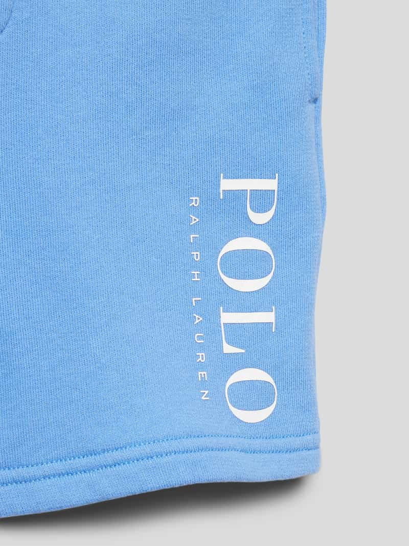 Polo Ralph Lauren Kids Sweatshorts met labelprint