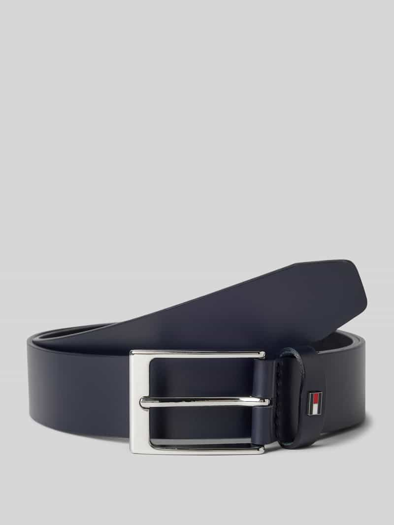 Tommy Hilfiger Leren riem met logo-applicatie, model 'LAYTON'