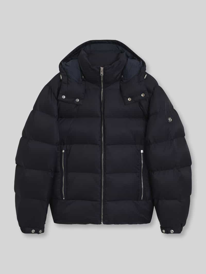 Boss Regular fit donsjack met afneembare capuchon