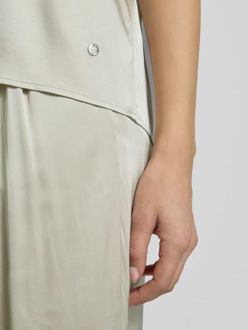 MOS MOSH Regular fit blouseshirt met V-hals model 'EVIE'