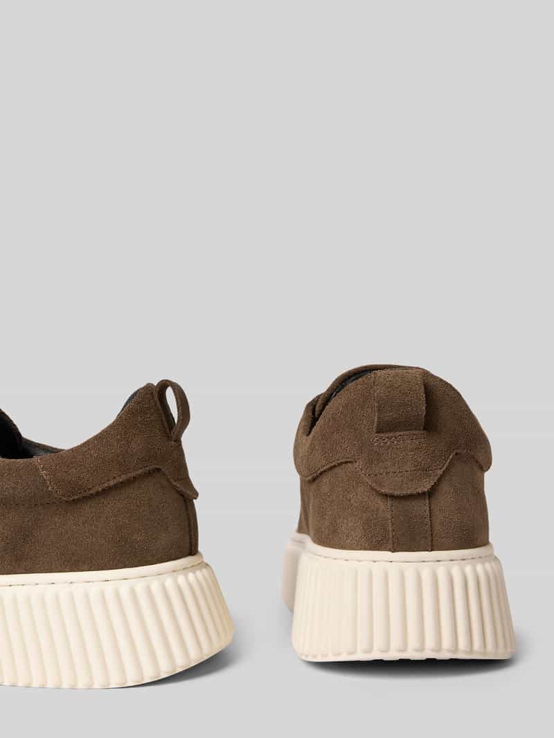 Antony Morato Sneakers van leer met label in reliëf model 'HOPPER'