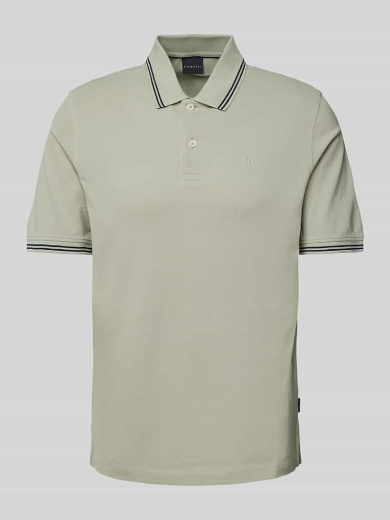 Bugatti Regular fit poloshirt met labeldetail