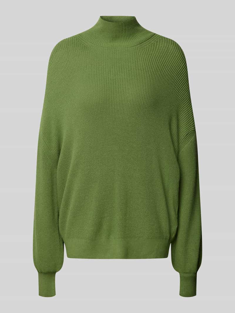 MSCH Copenhagen Gebreide pullover met opstaande kraag model 'Magnea Rachelle'