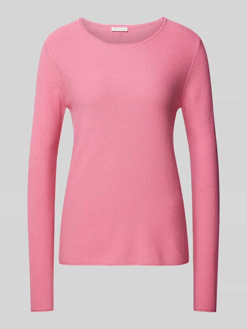 Tom Tailor Regular fit gebreide pullover met katoen
