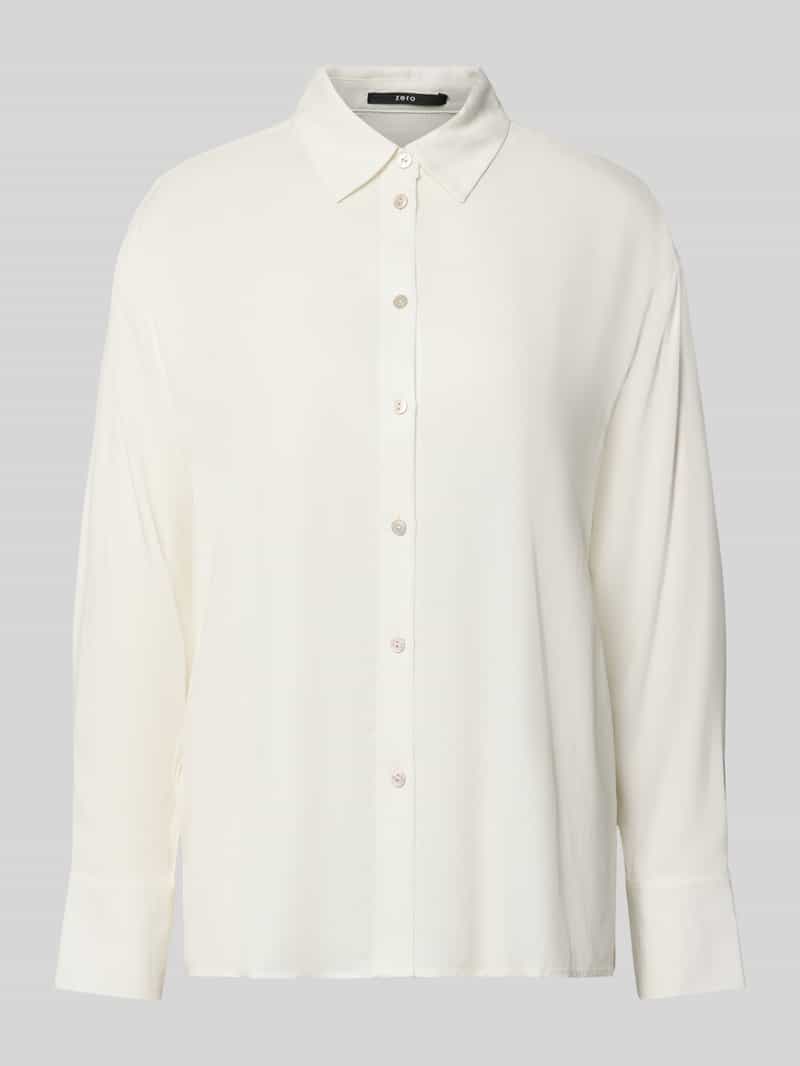 Zero Overhemdblouse met knoopsluiting