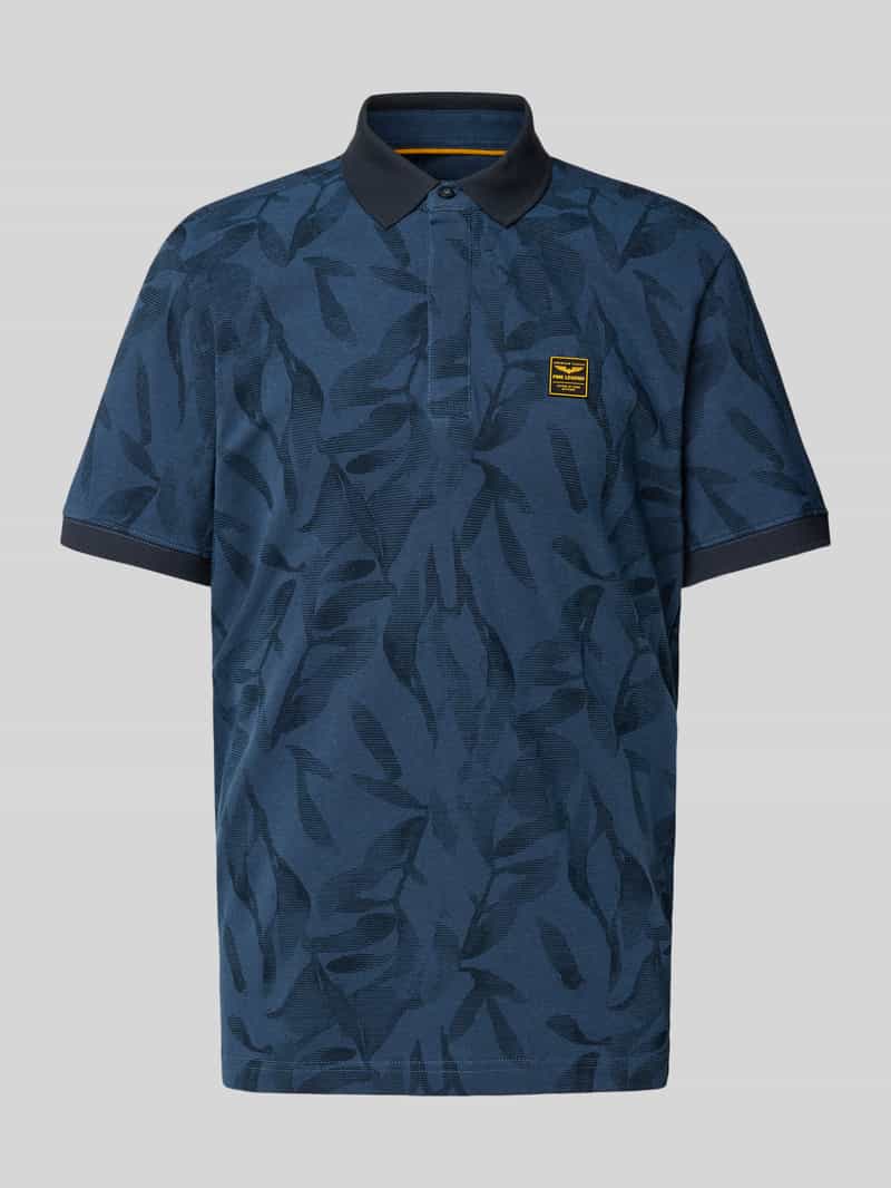 PME Legend Poloshirt met labeldetail