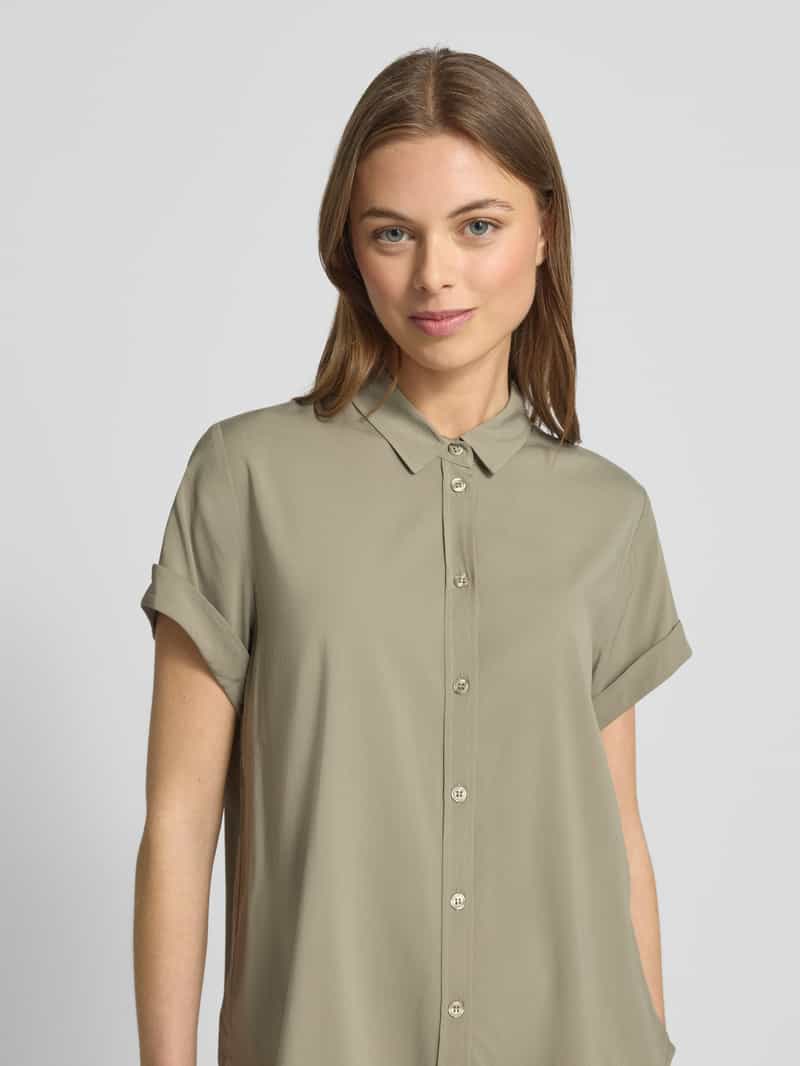 Samsøe Regular fit overhemdblouse met 1 2-mouwen model 'MAJAN'