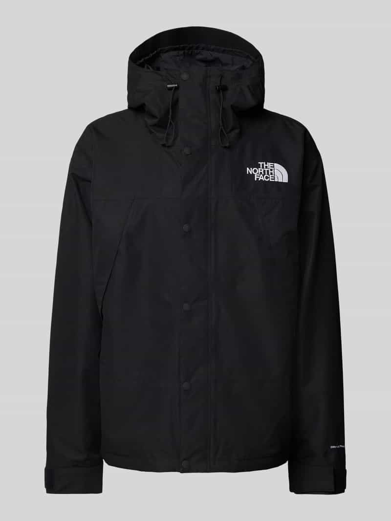 The North Face Windbreaker met labelstitching