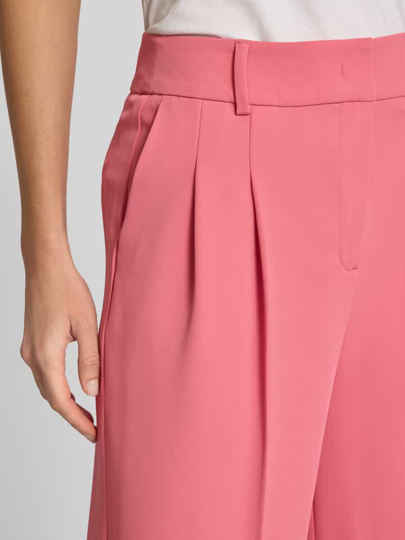 Christian Berg Woman Selection Flared pantalon met bandplooien