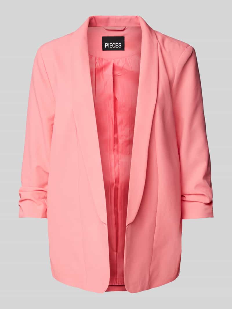 Pieces Regular fit lange blazer met viscose model 'BOSELLA'
