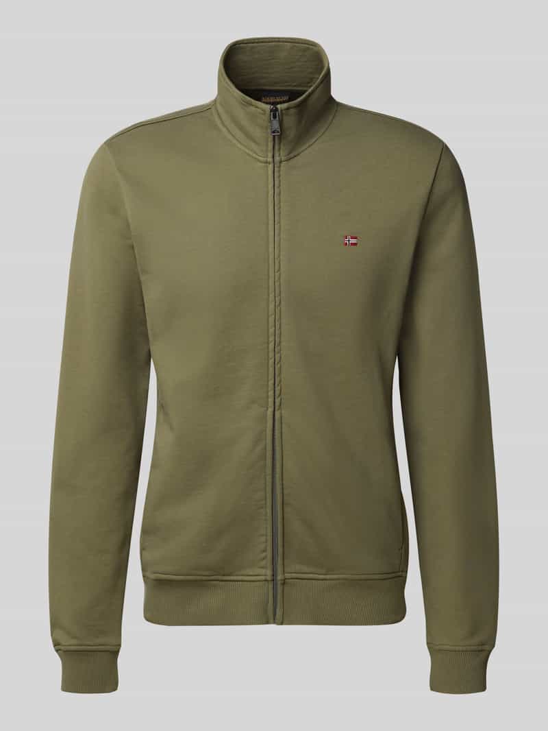 Napapijri Sweatjack met opstaande kraag model 'BALIS'
